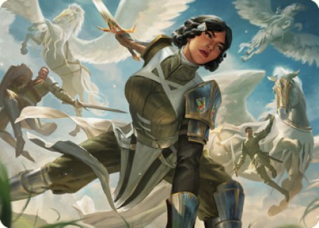 Resolute Reinforcements Art [Dominaria United Art Series] | Enigma On Main