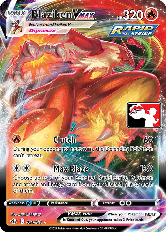 Blaziken VMAX (021/198) [Prize Pack Series One] | Enigma On Main