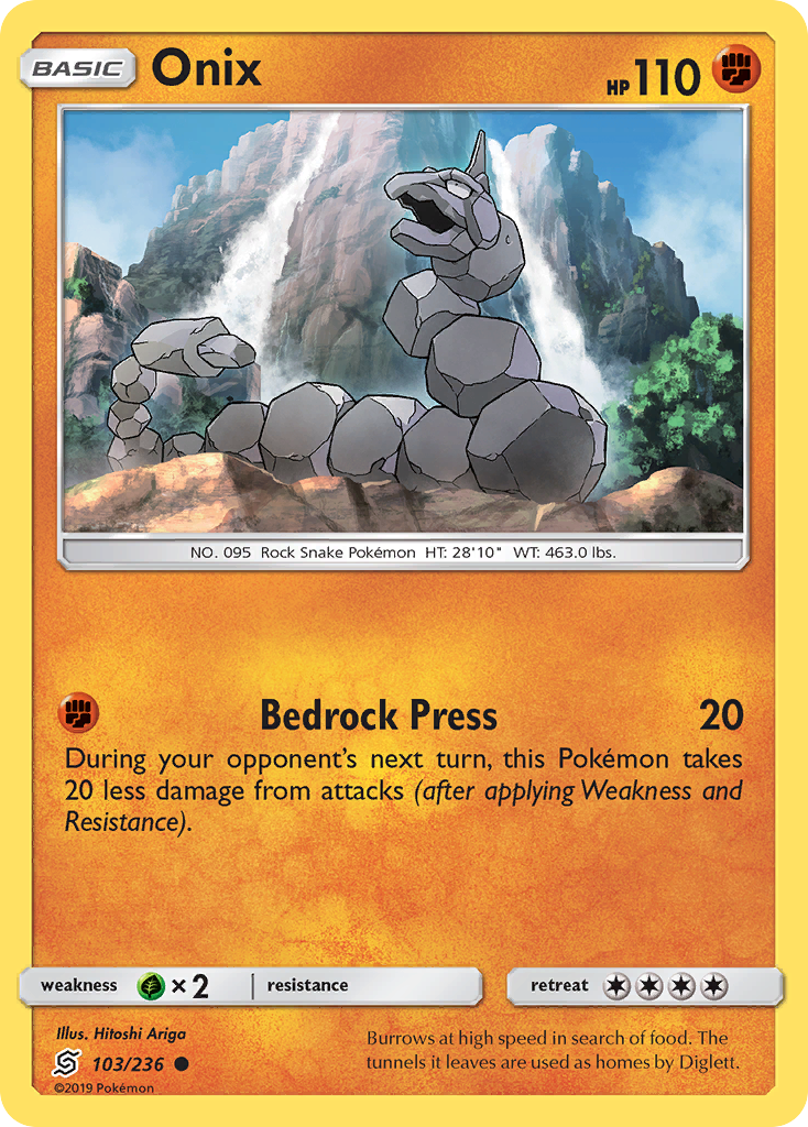 Onix (103/236) [Sun & Moon: Unified Minds] | Enigma On Main
