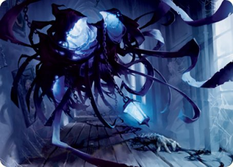 Spectral Adversary Art Card [Innistrad: Midnight Hunt Art Series] | Enigma On Main