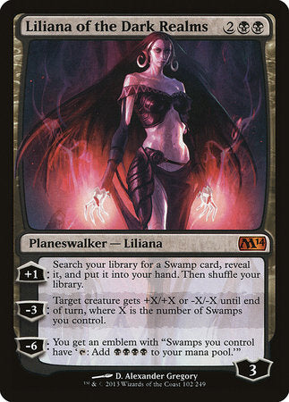 Liliana of the Dark Realms [Magic 2014] | Enigma On Main