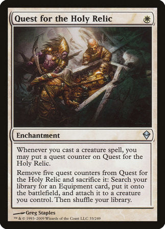 Quest for the Holy Relic [Zendikar] | Enigma On Main