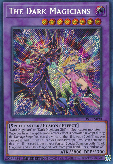 The Dark Magicians [LDS3-EN090] Secret Rare | Enigma On Main