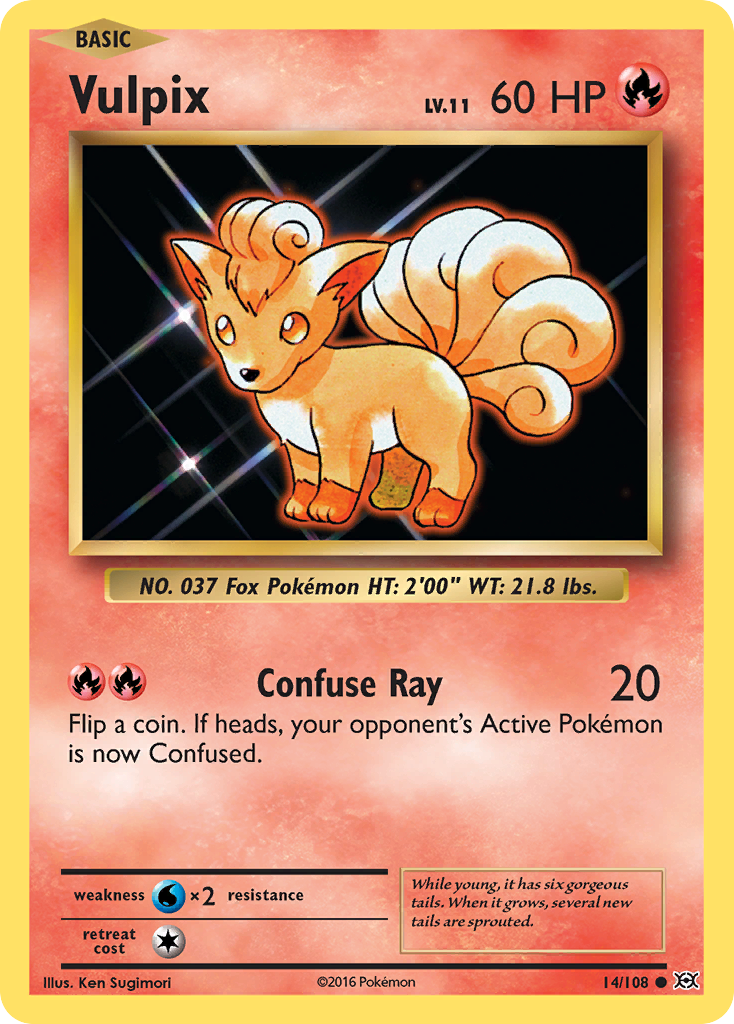 Vulpix (14/108) [XY: Evolutions] | Enigma On Main