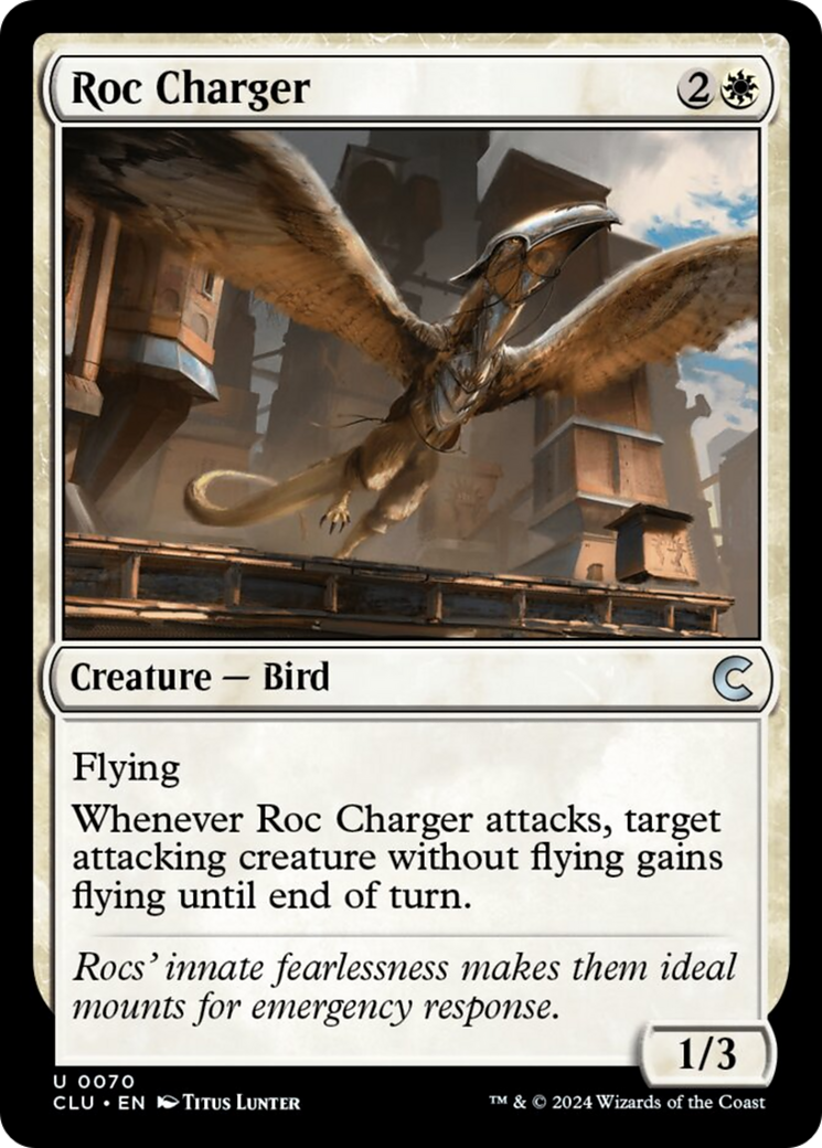 Roc Charger [Ravnica: Clue Edition] | Enigma On Main