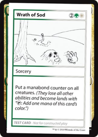 Wrath of Sod (2021 Edition) [Mystery Booster Playtest Cards] | Enigma On Main