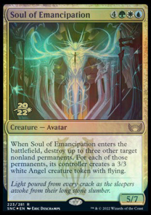 Soul of Emancipation [Streets of New Capenna Prerelease Promos] | Enigma On Main