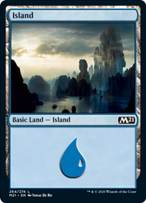 Island (264) [Core Set 2021] | Enigma On Main