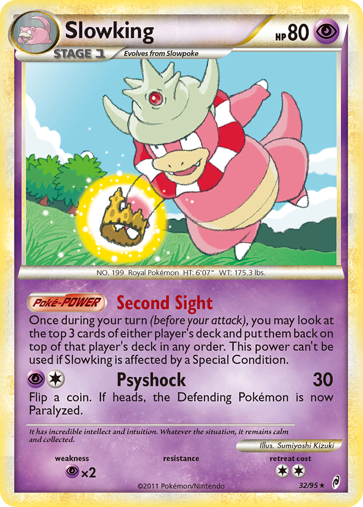 Slowking (32/95) [HeartGold & SoulSilver: Call of Legends] | Enigma On Main