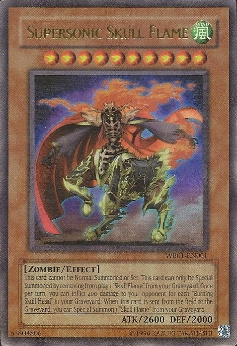 Supersonic Skull Flame [WB01-EN001] Super Rare | Enigma On Main