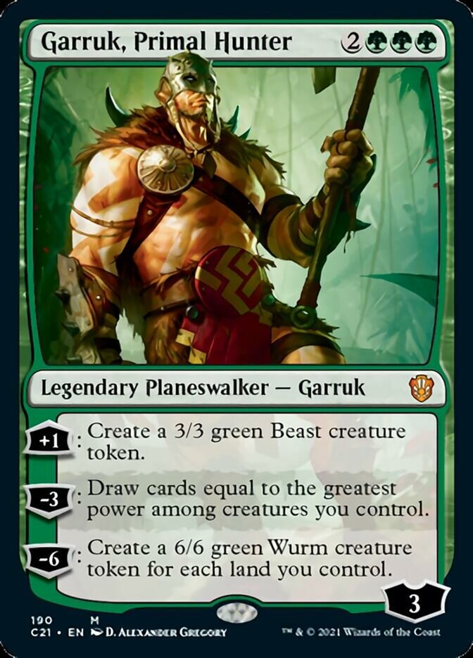 Garruk, Primal Hunter [Commander 2021] | Enigma On Main