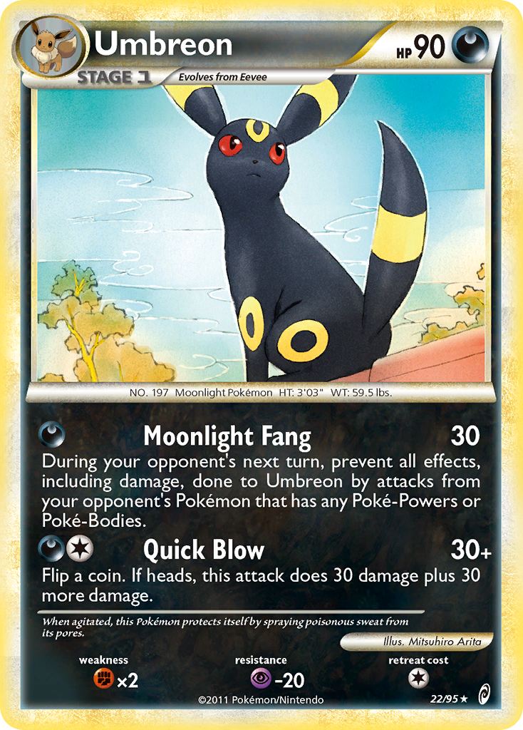 Umbreon (22/95) [HeartGold & SoulSilver: Call of Legends] | Enigma On Main