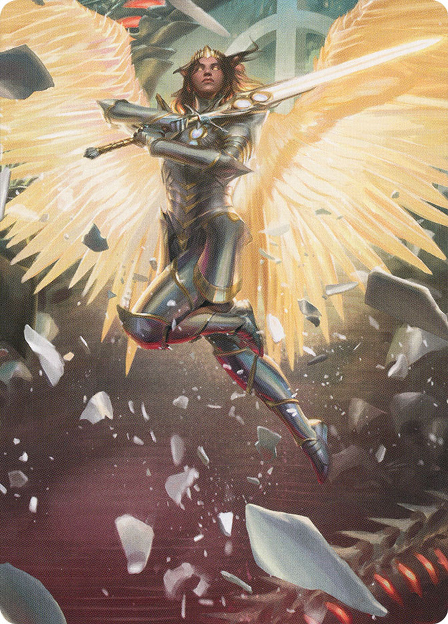 Archangel Elspeth Art Card [March of the Machine Art Series] | Enigma On Main