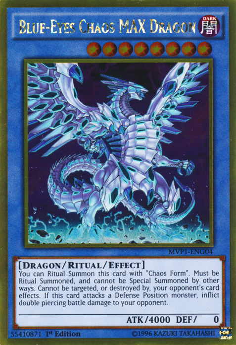 Blue-Eyes Chaos MAX Dragon [MVP1-ENG04] Gold Rare | Enigma On Main