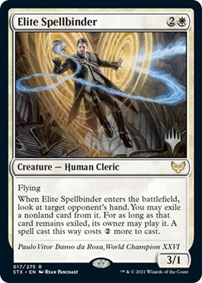 Elite Spellbinder (Promo Pack) [Strixhaven: School of Mages Promos] | Enigma On Main