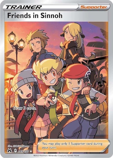 Friends in Sinnoh (149/159) (Full Art) [Sword & Shield: Crown Zenith] | Enigma On Main