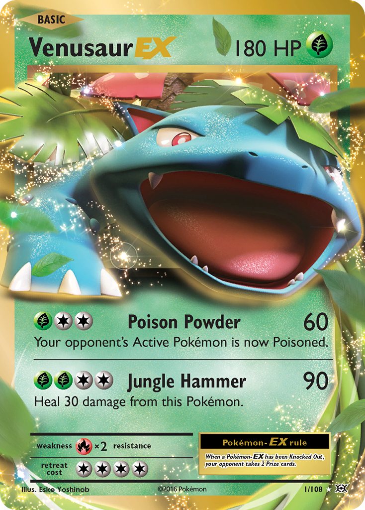 Venusaur EX (1/108) [XY: Evolutions] | Enigma On Main