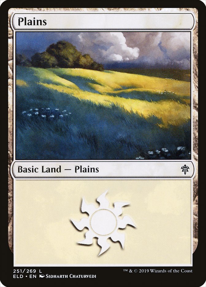 Plains (251) [Throne of Eldraine] | Enigma On Main