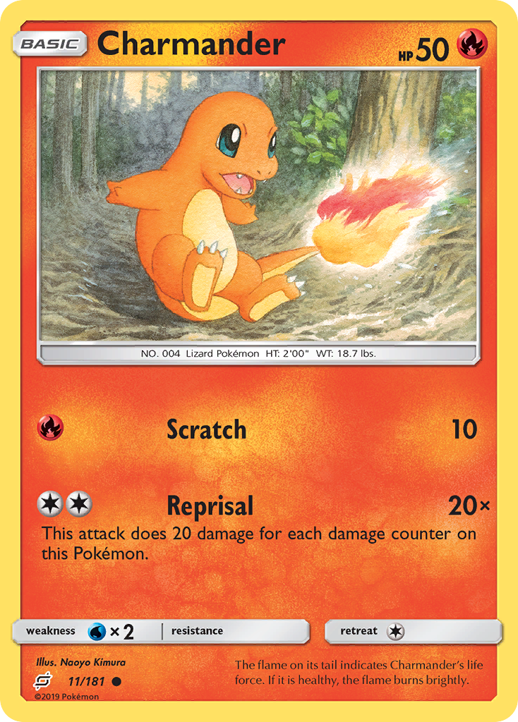 Charmander (11/181) [Sun & Moon: Team Up] | Enigma On Main