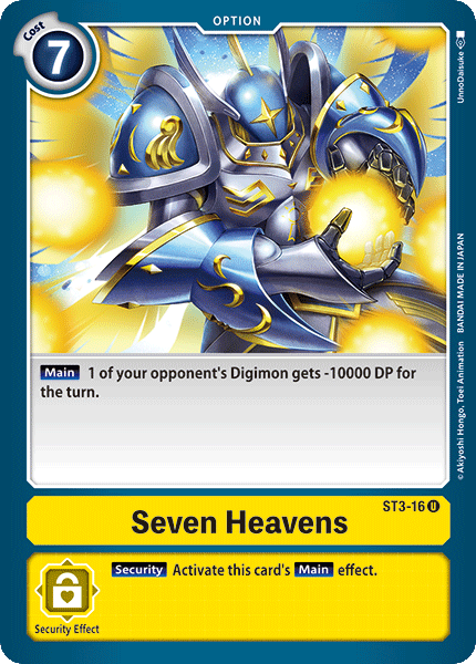 Seven Heavens [ST3-16] [Starter Deck: Heaven's Yellow] | Enigma On Main