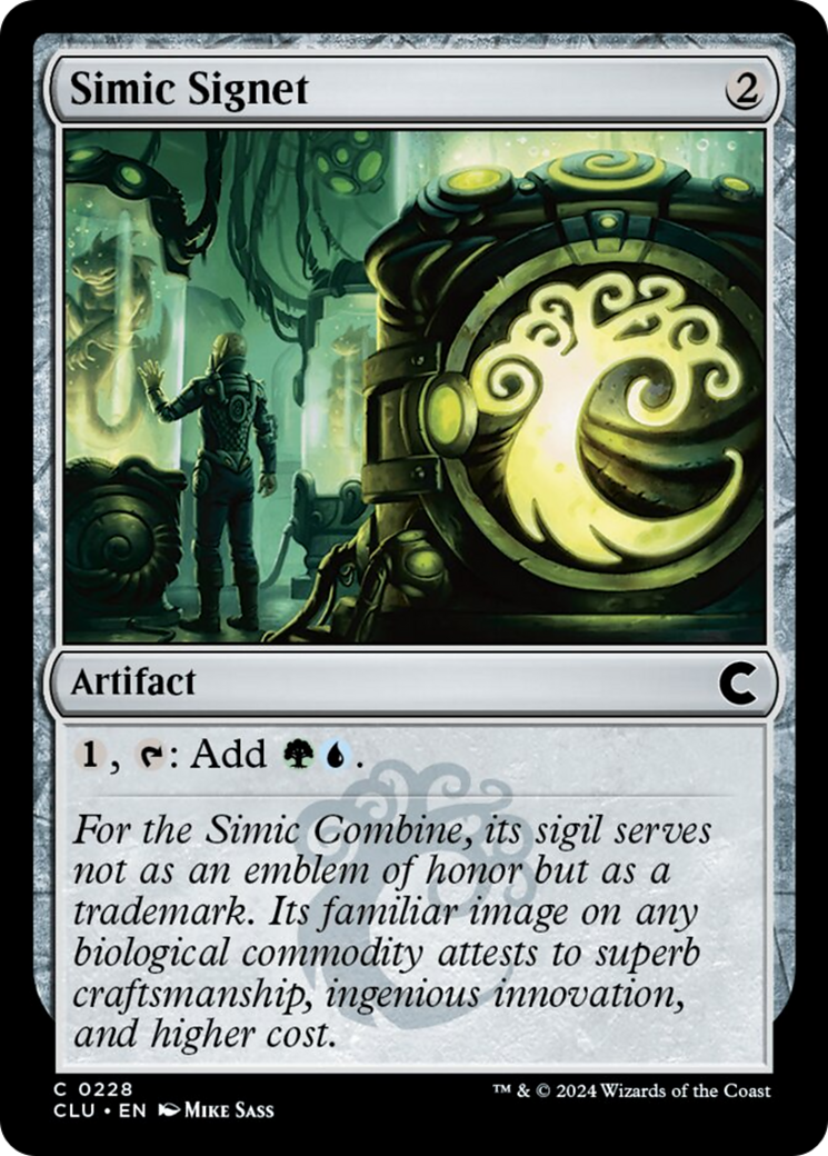 Simic Signet [Ravnica: Clue Edition] | Enigma On Main