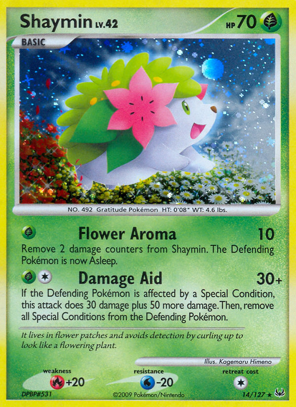 Shaymin (14/127) [Platinum: Base Set] | Enigma On Main