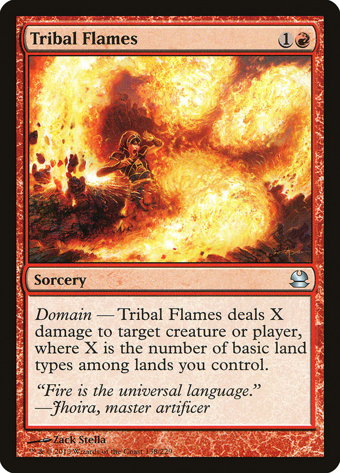 Tribal Flames [Modern Masters] | Enigma On Main