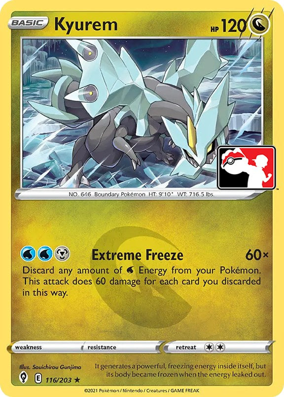 Kyurem (116/203) [Prize Pack Series One] | Enigma On Main