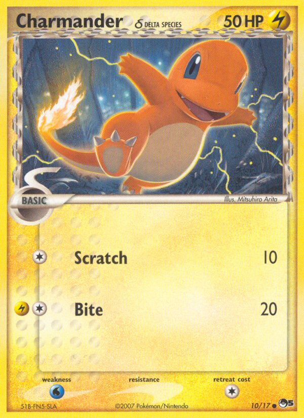 Charmander (10/17) (Delta Species) [POP Series 5] | Enigma On Main