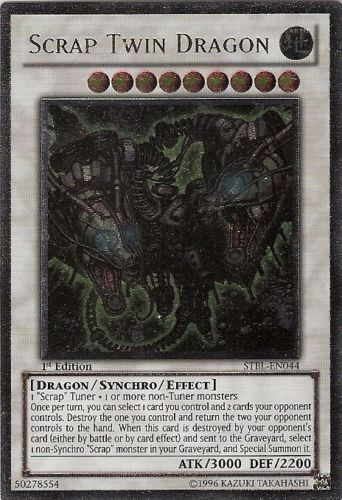 Scrap Twin Dragon [STBL-EN044] Ultimate Rare | Enigma On Main