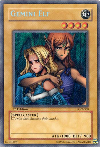 Gemini Elf [LON-000] Secret Rare | Enigma On Main