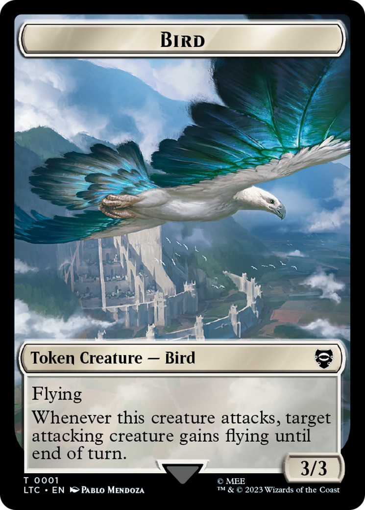 Bird // Food Token [The Lord of the Rings: Tales of Middle-Earth Commander Tokens] | Enigma On Main