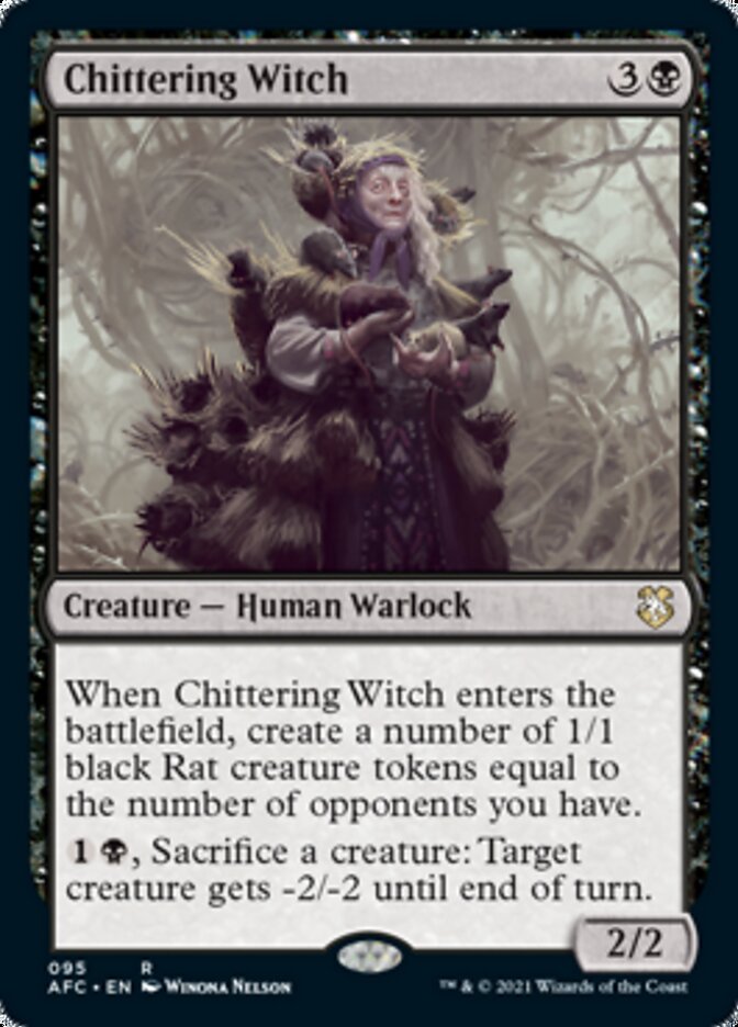 Chittering Witch [Dungeons & Dragons: Adventures in the Forgotten Realms Commander] | Enigma On Main