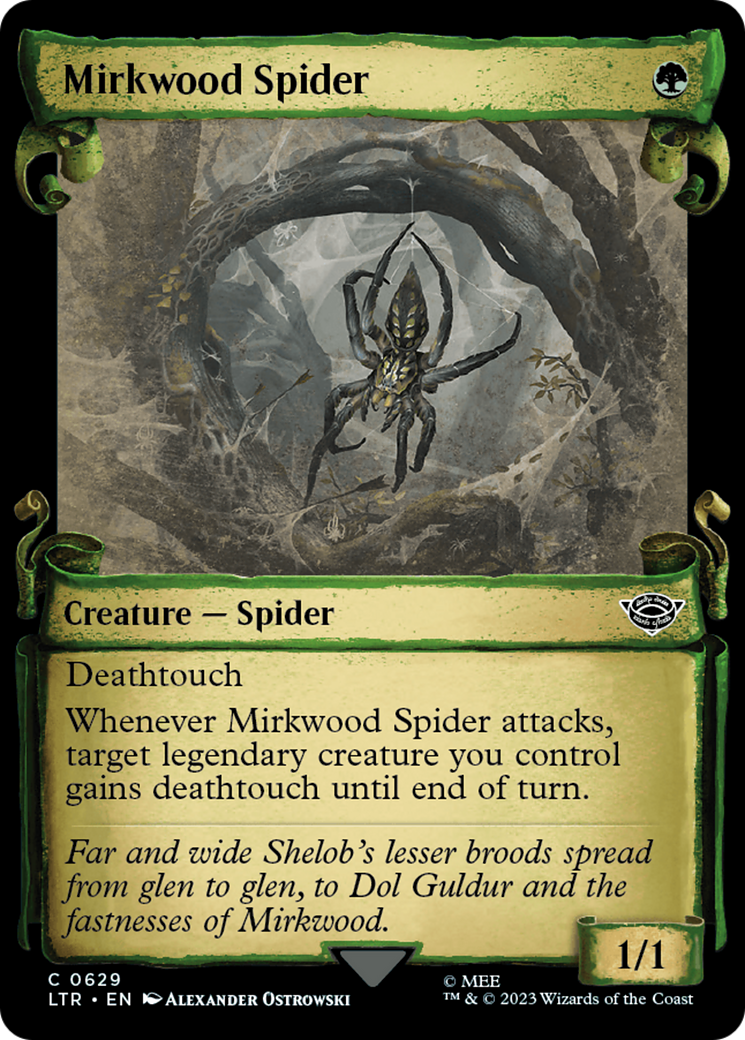 Mirkwood Spider [The Lord of the Rings: Tales of Middle-Earth Showcase Scrolls] | Enigma On Main