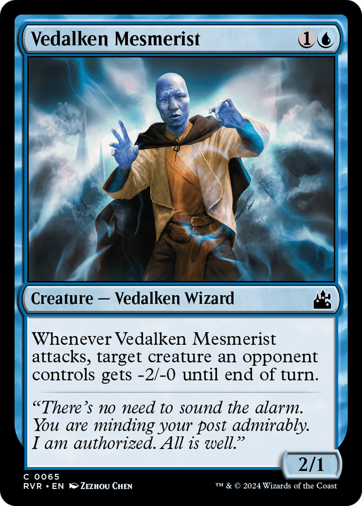 Vedalken Mesmerist [Ravnica Remastered] | Enigma On Main