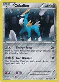 Cobalion (84/101) (Cosmos Holo) (Blister Exclusive) [Black & White: Noble Victories] | Enigma On Main