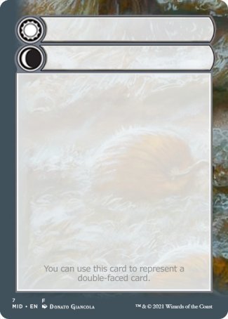 Helper Card (7/9) [Innistrad: Midnight Hunt Tokens] | Enigma On Main