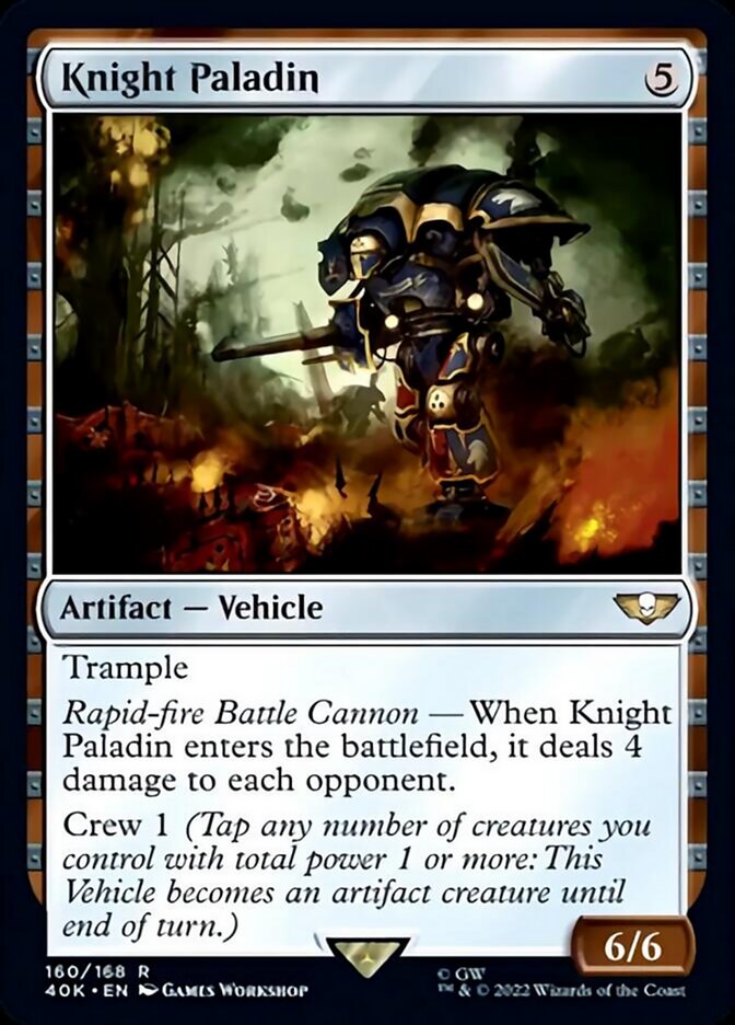 Knight Paladin [Universes Beyond: Warhammer 40,000] | Enigma On Main