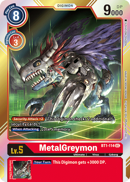 MetalGreymon [BT1-114] [Release Special Booster Ver.1.0] | Enigma On Main