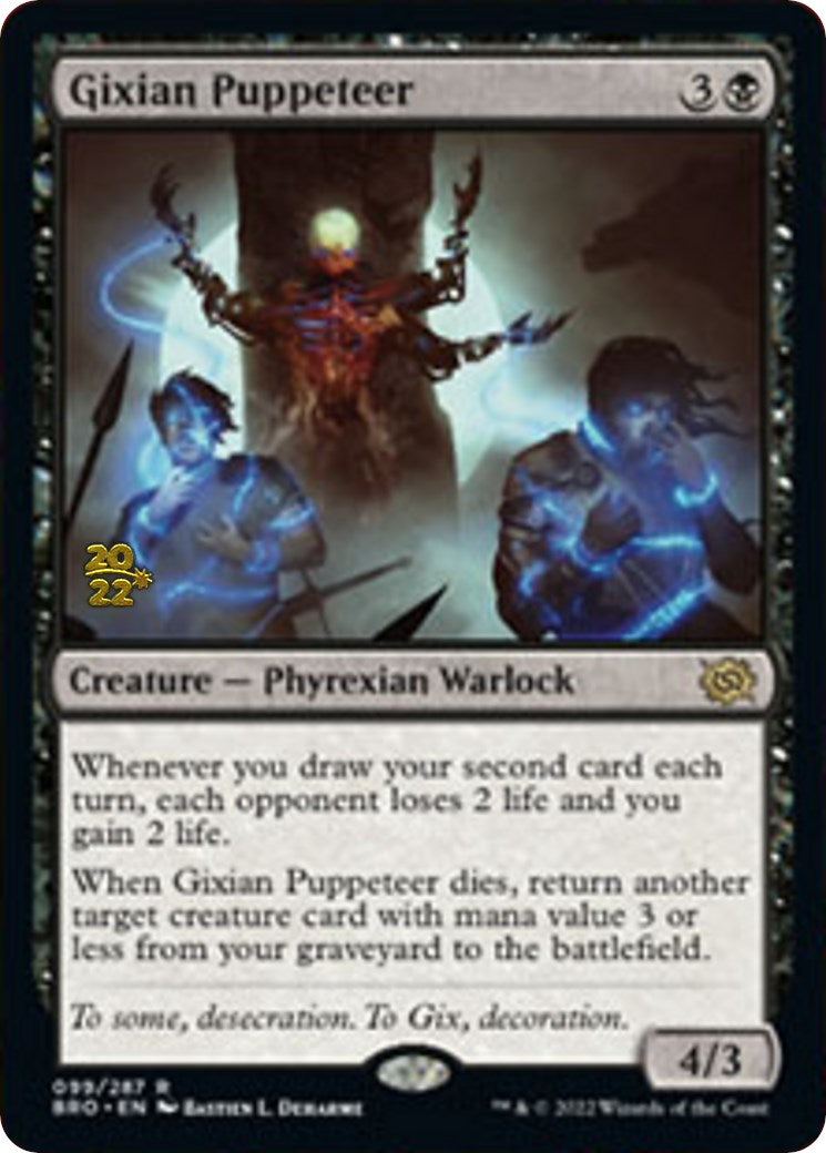 Gixian Puppeteer [The Brothers' War: Prerelease Promos] | Enigma On Main