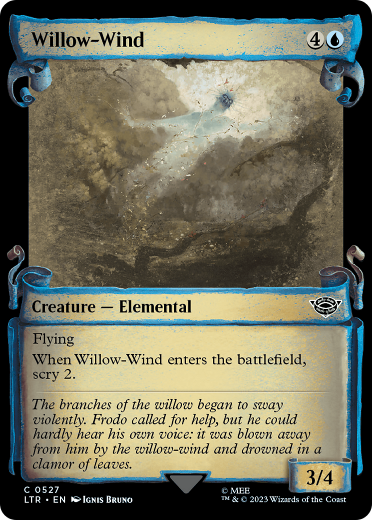 Willow-Wind [The Lord of the Rings: Tales of Middle-Earth Showcase Scrolls] | Enigma On Main