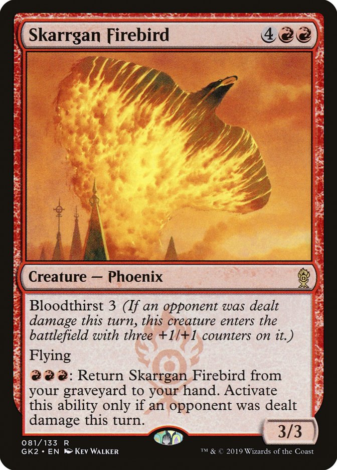 Skarrgan Firebird [Ravnica Allegiance Guild Kit] | Enigma On Main