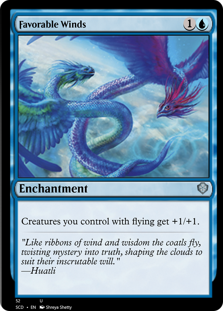 Favorable Winds [Starter Commander Decks] | Enigma On Main