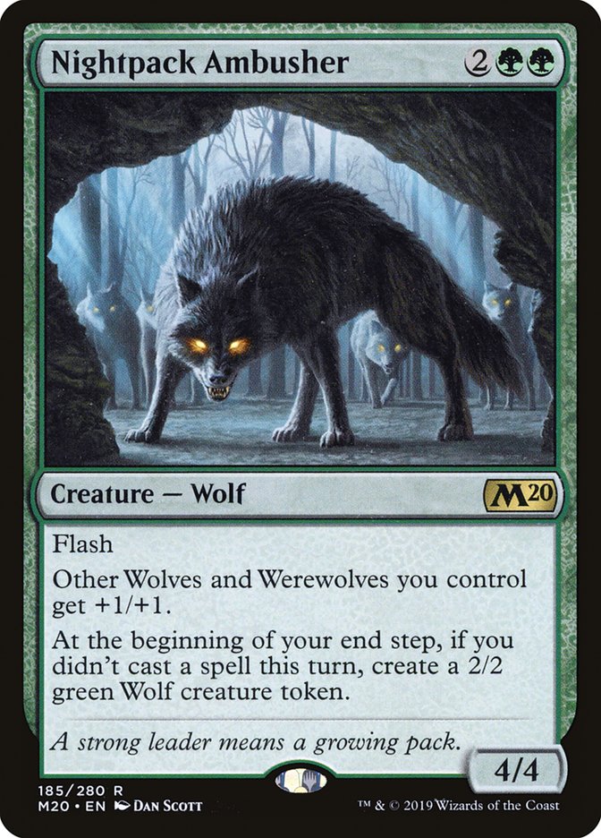 Nightpack Ambusher [Core Set 2020] | Enigma On Main