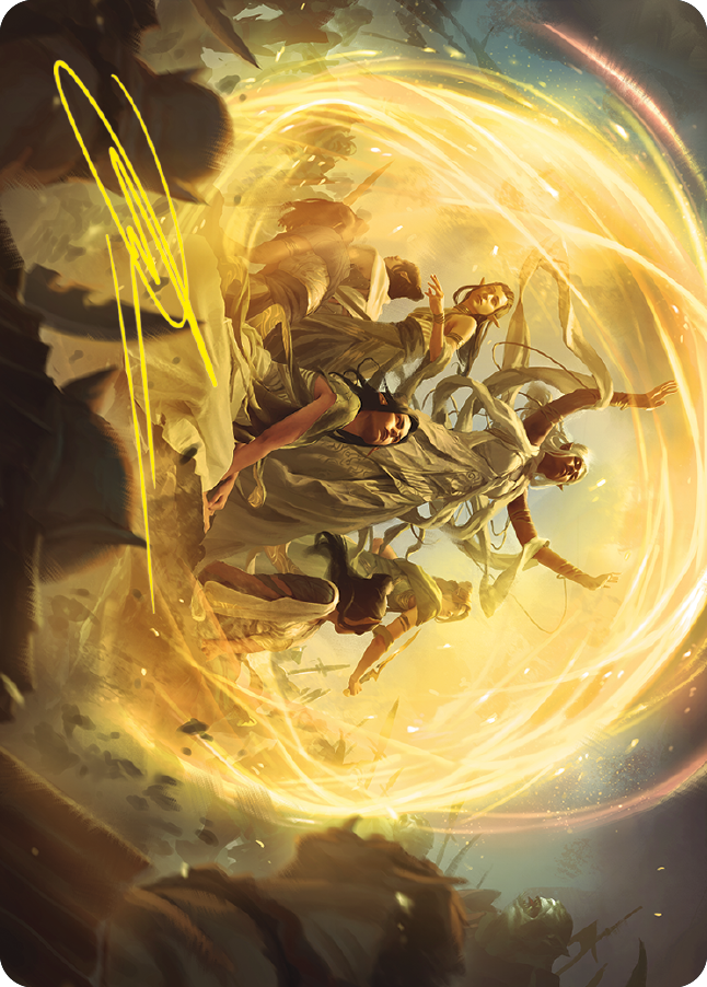 Heroic Intervention Art Card (Gold-Stamped Signature) [The Lord of the Rings: Tales of Middle-earth Art Series] | Enigma On Main
