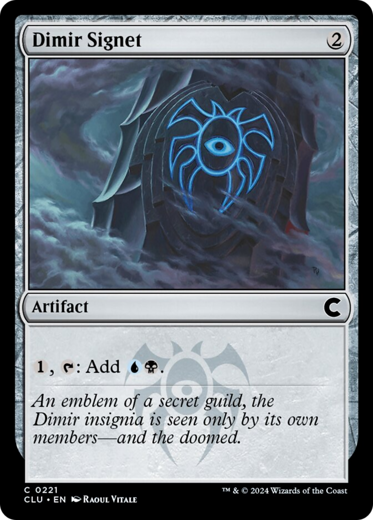 Dimir Signet [Ravnica: Clue Edition] | Enigma On Main