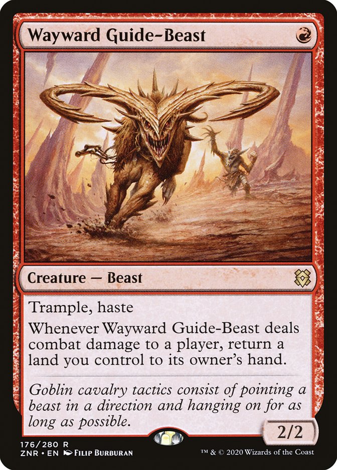 Wayward Guide-Beast [Zendikar Rising] | Enigma On Main