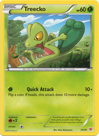 Treecko (24/30) [XY: Trainer Kit 2 - Latias] | Enigma On Main