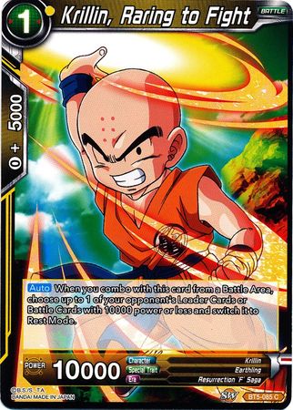 Krillin, Raring to Fight (BT5-085) [Miraculous Revival] | Enigma On Main