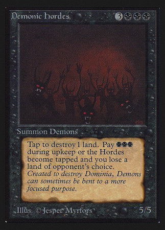 Demonic Hordes (IE) [Intl. Collectors’ Edition] | Enigma On Main